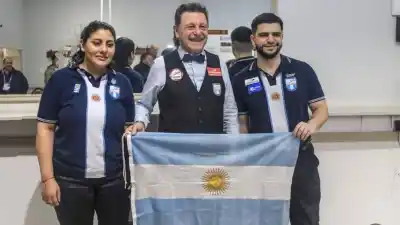 Santa Fe hizo historia: el primer oro argentino nació sobre una mesa de billar