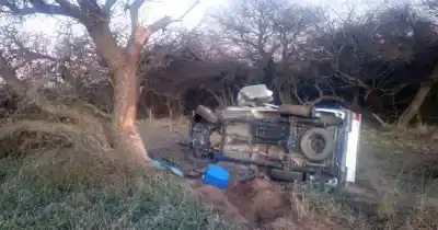 Manejaba una Hilux por una ruta pampeana: el desenlace que nadie esperaba
