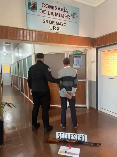 Lo esperaban con un cuchillo, pero apareció algo más: el desenlace en 25 de Mayo