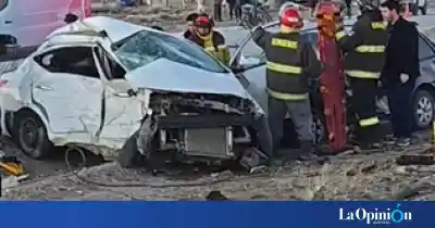 Curva peligrosa en Las Heras: chocaron dos autos y el saldo estremece al barrio Malvinas