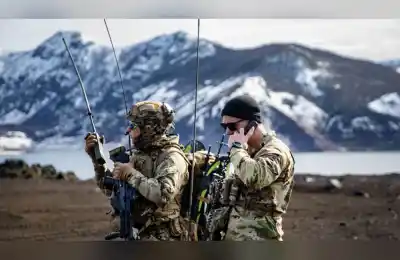 Marines de EEUU en Ushuaia: el detalle que quedó guardado en la base naval