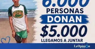 Un joven de Puerto Deseado necesita operarse la cadera y su familia busca reunir 28 millones: cómo ayudar