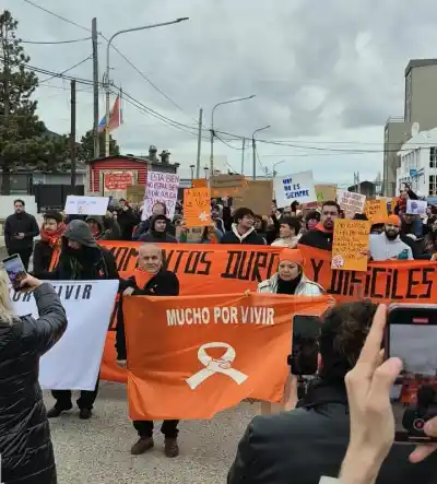 Río Grande marchó por quinto año por la vida: el mensaje que busca romper el silencio