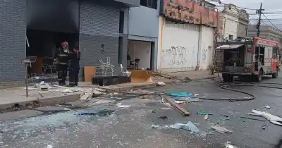 Incendiaron un local en pleno centro y los atraparon cuando huían hacia Tucumán