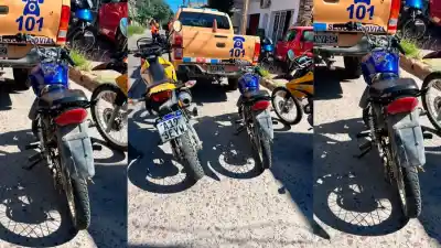 Recuperaron en La Banda una moto con pedido de secuestro desde El Mojón