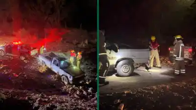 Una camioneta volcó en Santa María y varios ocupantes terminaron en el hospital