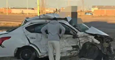 Chocaron un Nissan y un Country en Las Heras: la Justicia espera un estudio clave para saber qué pasó