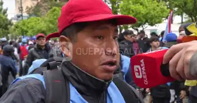 Caminó dos días desde Chicoana y al hablar de su hermano no pudo seguir: el pedido que lo quebró frente a la Virgen