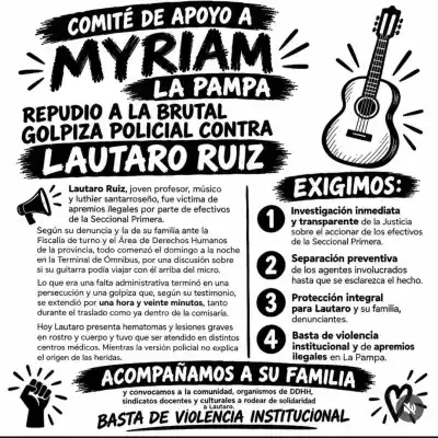 La golpiza en la Terminal de Santa Rosa que terminó con un músico internado y una denuncia que estremece a La Pampa