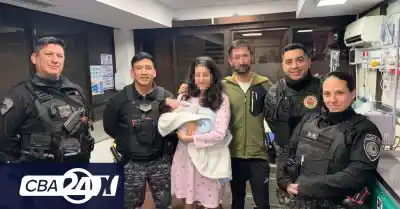 Un bebé de un mes dejó de respirar en Cofico: la reacción de la policía que cambió todo