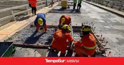 La obra del puente de Piedra Buena quedó frenada: la empresa no vuelve hasta que le paguen