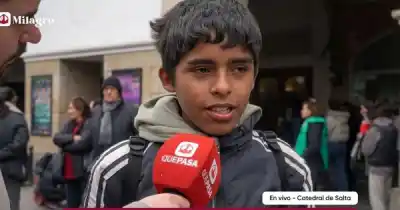 Caminó tres días desde Bolivia para pedir por su tía en Salta: tiene 13 años