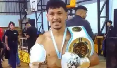 El goyano que se llevó el título argentino de Kickboxing y sorprendió a todos