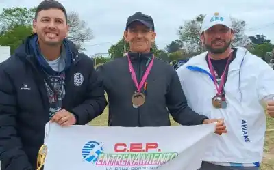 Tres atletas de La Cruz volvieron del Yatay Trail con premios, pero uno se destacó en la general