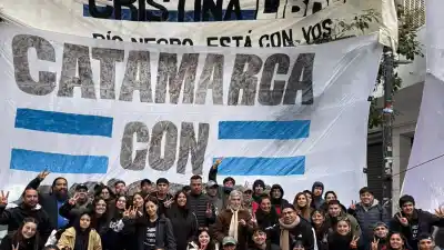 Más de 50 catamarqueños viajaron a Buenos Aires y uno de ellos habló ante Cristina