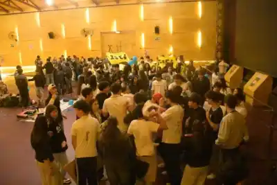 500 estudiantes ya palpitan la Estudiantina en Alem: mirá lo que se viene