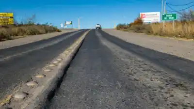 Vialidad Nacional, al borde: "Estamos tapando baches con tierra"