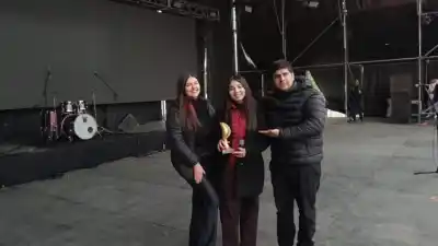 El premio que recibió Aldana Benavidez en la Fiesta de la Empanada y la frase que emocionó a todos
