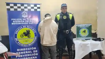 Dos motoarrebatos en la misma mañana: el operativo cerrojo que terminó con un detenido