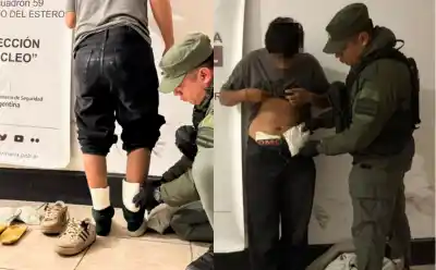 Viajaban desde Jujuy a Buenos Aires, pero sus zapatillas llamaron la atención de Gendarmería