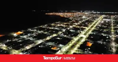 Puerto San Julián se ilumina distinto: las calles que ya no serán las mismas