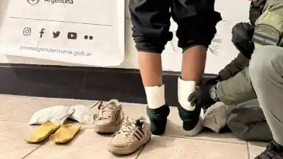 Viajaban de Jujuy a Buenos Aires: el detalle en las zapatillas que lo cambió todo