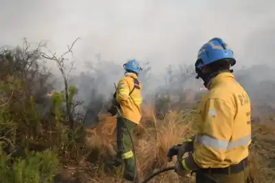 Merlo se prepara para un congreso internacional que reunirá a expertos en incendios de siete países