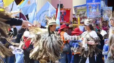 La Quebrada del Toro llegó a la Catedral: el baile que emocionó a toda la Plaza 9 de Julio