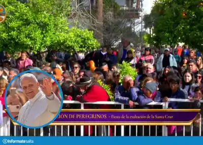 Salta le cantó el feliz cumpleaños al Papa León XIV y hay un pedido especial