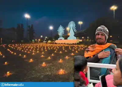 La Vigilia del Peregrino enciende más de 800 velas: el gesto que une a Salta con el país y el mundo