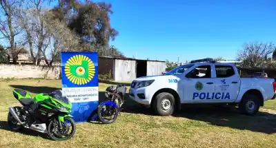 Allanaron dos casas y un taller en Toay: lo que la Policía encontró adentro no era solo picadas