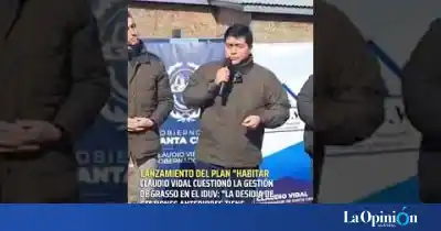 Presentó su plan de viviendas y apuntó contra la gestión de Grasso en el IDUV