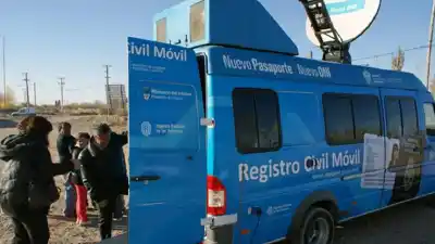 El Registro Civil Móvil sale a la ruta: cuatro ciudades neuquinas en la mira