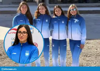 Nerea Luna debutó en los Suramericanos y dejó una marca que ilusiona a Salta