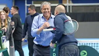 Neuquén hace historia con la Copa Davis: el Ruca Che ya brilla y Figueroa se animó a jugar