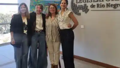 Cuatro mamás de Viedma armaron una guía que ya recorre las escuelas de Río Negro