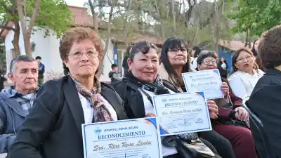 Cuatro décadas de guardia: el hospital de Belén homenajeó a su personal de Enfermería