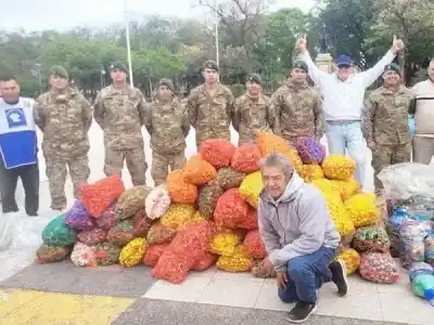 Formosa mandó el camión 117 al Garrahan: qué juntaron y por qué no es basura