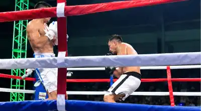 El Delmi vivió una noche de boxeo y ya palpita un título argentino en diciembre