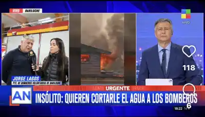 Bariloche: los bomberos temen quedarse sin agua por facturas millonarias que no pueden pagar