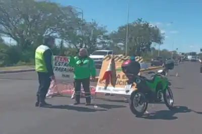 Se hundió la calzada en plena Avenida Maipú: el desvío que nadie esperaba