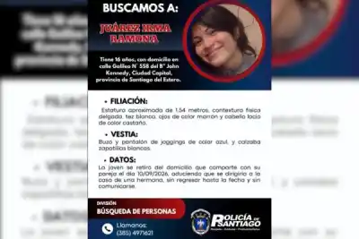 Salió a lo de su hermana y no llegó: la búsqueda de una adolescente que tiene en vilo a Capital