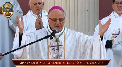 El Papa le confió dos mensajes a Salta y el nuncio los reveló en plena misa