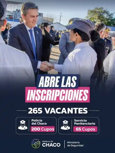Abrieron las inscripciones para entrar a la Policía del Chaco: los detalles que muchos no esperaban