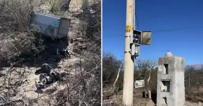 A metros de la policía, desarmaron dos transformadores y se llevaron solo una parte