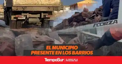 El frío aprieta en El Calafate: cientos de familias recibieron una ayuda clave para calefaccionar sus casas