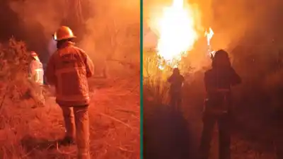El fuego avanzó 500 metros en Santa María: la alerta llegó a las 23:55 y nadie esperaba lo que encontraron