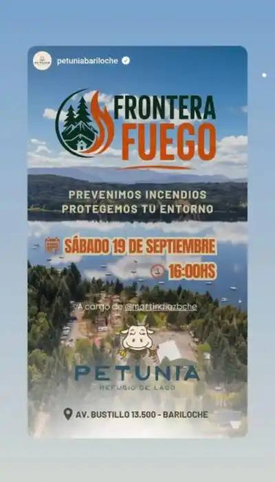 Bariloche: el plan puerta a puerta para los predios que el fuego puede alcanzar