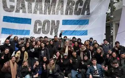 Más de 50 catamarqueños viajaron por Cristina: el pedido que hizo un diputado en pleno acto