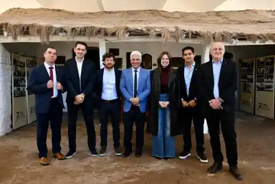 Poggi llevó a una ministra nacional a un lugar único de San Luis: qué vino a ver